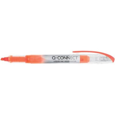 Q-Connect Textmarker Liquid Ink - ca. 1 - 4 mm - orange