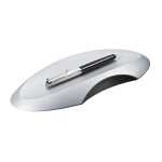 HAN DELTA Silber Edition Stiftschale - 246 x 22 x 106 mm, silber