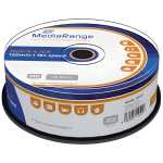 MediaRange DVD+R - 4.7GB/120Min, 16-fach/Spindel, Packung mit 25 Stück