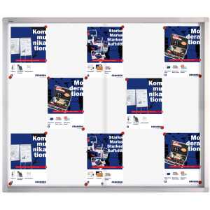 Schaukasten f. 15x A4 FRANKEN SK6115