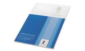 Briefblock A4 50BL unliniert GOHRSMÜHLE 2100007467 Wasserzeichen