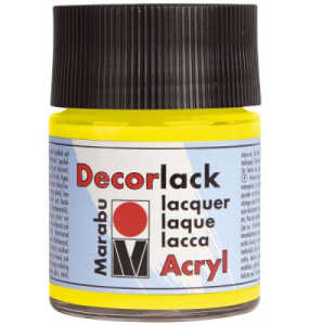 Decorlack Acryl gelb MARABU 1130 05 019 50ml
