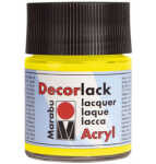 Decorlack Acryl gelb MARABU 1130 05 019 50ml