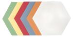 Franken Moderationskarte - Wabe, 190 x 165 mm, sortiert,...