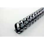 GBC Spiralbinderücken Plastik A4 19 mm/165 Blatt schwarz 100 Stück