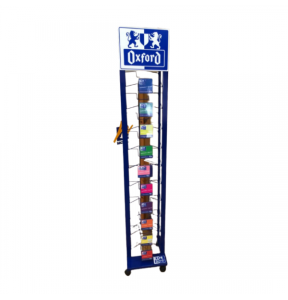 Metallaufsteller leer blau OXFORD 400109189