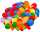 Luftballon 100ST sort. RIETHMÜLLER 9199