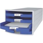 HAN Schubladenbox IMPULS - A4/C4, 4 offene Schubladen,...