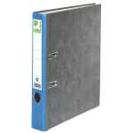 Q-Connect Wolkenmarmor-Ordner - A4, 50 mm, blau