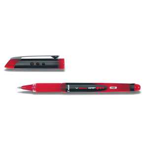 Pilot Tintenroller V Ball Grip - 0,6 mm, rot
