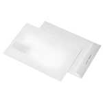 Versandtaschen B4, Adressfenster 45x90 mm, 120 g/qm, weiß, 250 Stück