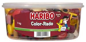 Haribo Fruchtgummi und Lakritzprodukte - Color Rado, 1000g