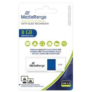 MediaRange USB-Speicherstick blau 8GB