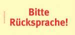 BIZSTIX Haftnotizen "Bitte Rücksprache" - 75 x 35 mm, 5x 100 Blatt
