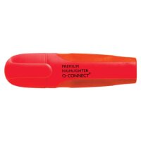 Q-Connect Textmarker Premium - ca. 2 - 5 mm, rot