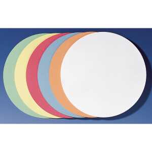 selbstklebende Moderationskarte - Kreis groß, 195 mm, 300 Stück