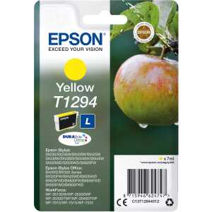 EPSON Original Epson Tintenpatrone gelb (C13T12944012,T1294,T12944012)