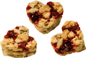 Hellma Müsli-Herzen Cranberry 30 x 30 g