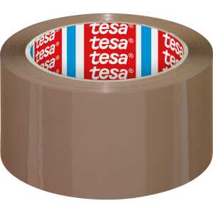 tesa Verpackungsklebeband tesapack 4195 - 50 mm x 66 m, PP, braun