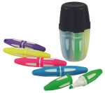 Textmarker 5ST sortiert DONAU 5140011-99