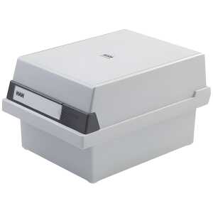 HAN Karteikasten A5 quer, für 800 Karten, lichtgrau