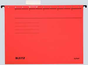 LEITZ 1985 Hängemappe ALPHA PendarecKarton rot