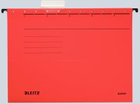 LEITZ 1985 Hängemappe ALPHA - Pendarec-Karton rot