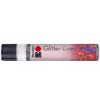Glitter Liner 25ml graphit MARABU 1803 09 579