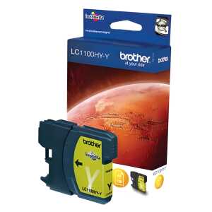 Brother Original Brother Tintenpatrone gelb High-Capacity (LC-1100HYY)