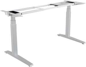 Fellowes Levado™ höhenverstellbares Tischgestell - elektrisch, silber