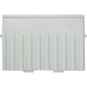 HAN Stützplatte A4 quer, für Karteitröge und -kästen, lichtgrau