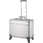 Alumaxx Pilotenkoffer Pandora - Trolley, silber matt
