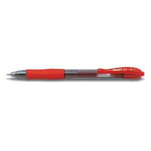 Gelschreiber BL-G2-10 rot PILOT 2627002