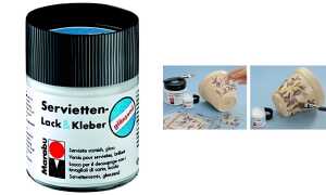 Serviettentechniklack & Kleber MARABU 1140 05 844 glänz. 50ml