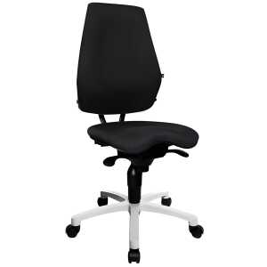 Drehstuhl Alustar Basic schwarz TOPSTAR JJ700 G20 ohne Armlehnen