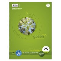 Staufen Collegeblock A4 80 Bl 70g Lin 25 Green 9mm...