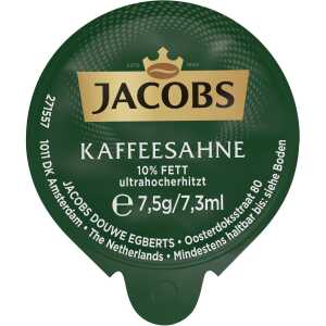 Jacobs Kaffeesahne 10% - 240 Portionen à 7,5 g