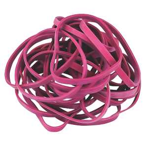 Wihedü Gummibänder - Größe (L x B) 100x5 mm, 50 g