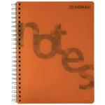 DONAU Collegeblock PP Cover - A4, kariert, orange