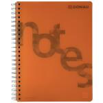 DONAU Collegeblock PP Cover - A4, kariert, orange
