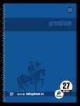Staufen Collegeblock A4 80Bl 90g Lin27 Premium O blau lin mDR hfrei