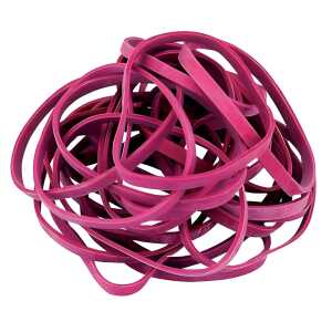 Wihedü Gummibänder - Größe (L x B) 130x10 mm, 1000 g