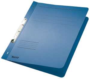 Schlitzhefter A4 kfm. Heftung Manilakarton 250 g/qm blau