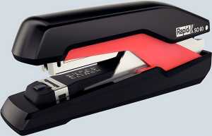 LEITZ Heftgerät Supreme SO60 Metall 60Blatt schwarz/rot