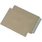 Versandtaschen C5, ohne Fenster, haftklebend, 90 g/qm, braun 500 Stück