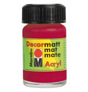 Decormatt Acryl kaminrot MARABU 1401 39 032 15ml Glas