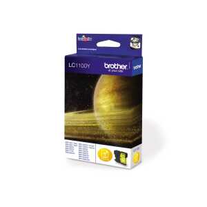 Brother Original Brother Tintenpatrone gelb (LC-1100Y)