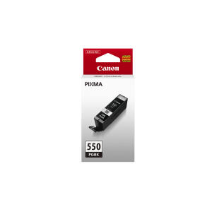 Canon Original Tintenpatrone schwarz (6496B001,6496B001AA,PGI-550PGBK)