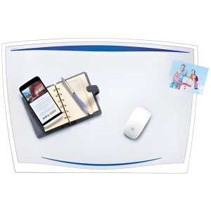 Cep Schreibunterlage Ice Blue - 65 x 45 cm, blau-transparent