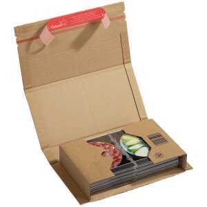 ColomPac Versandverpackung zum Wickeln 251x165x60 mm (A5+), braun